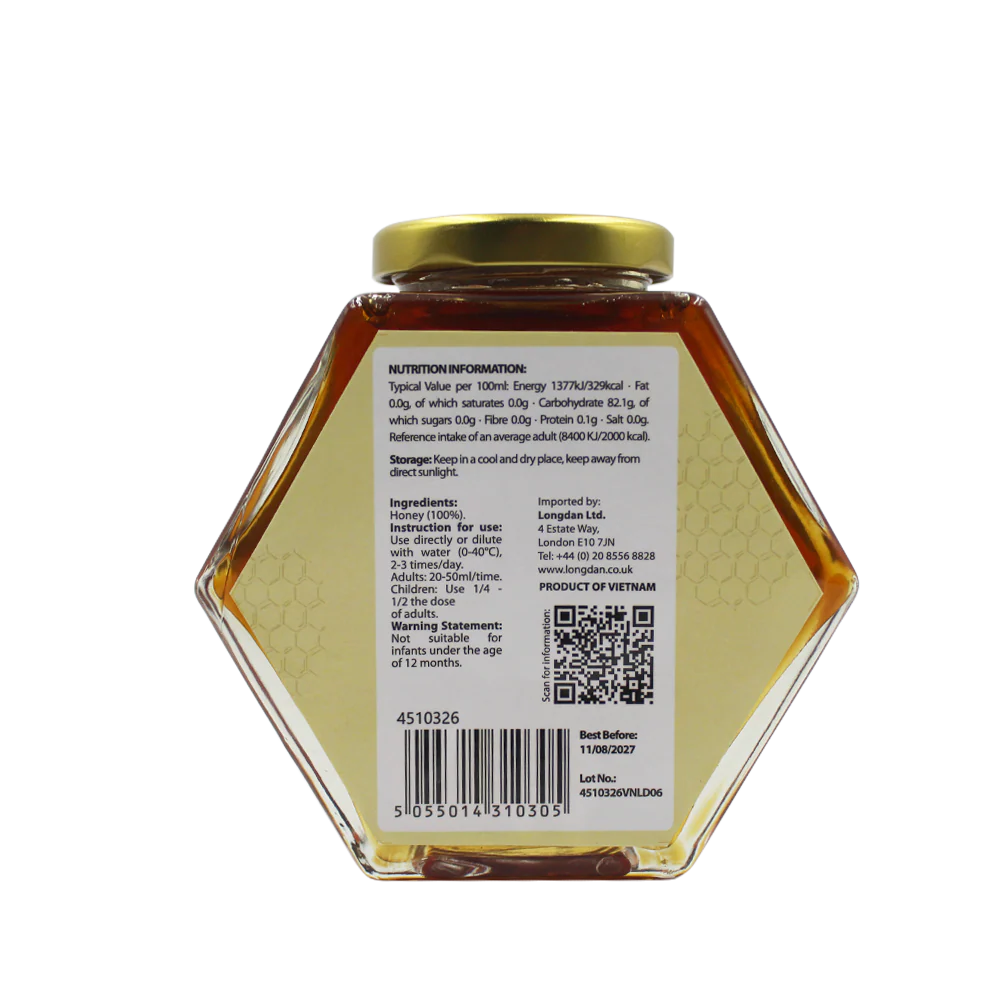 GOLDEN LOTUS Honey 380ml - Image 2