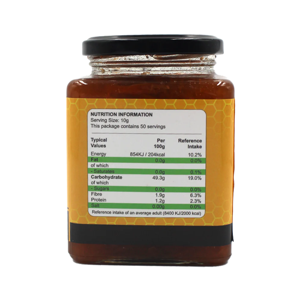 Golden Lotus Peach Lemon In Honey Syrup 500g - Image 2