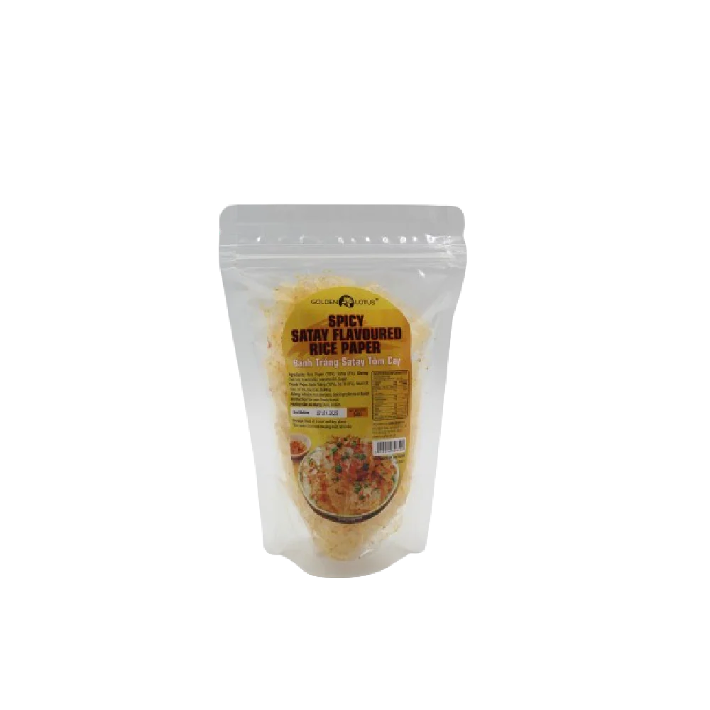Golden Lotus Spicy Satay Flavored Rice Paper 50G