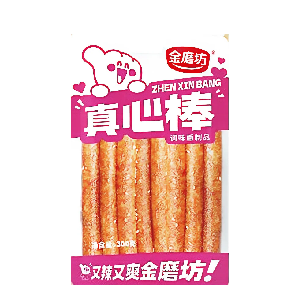 GOLDEN MILL Latiao Gluten Strips - Hot & Spicy 100g