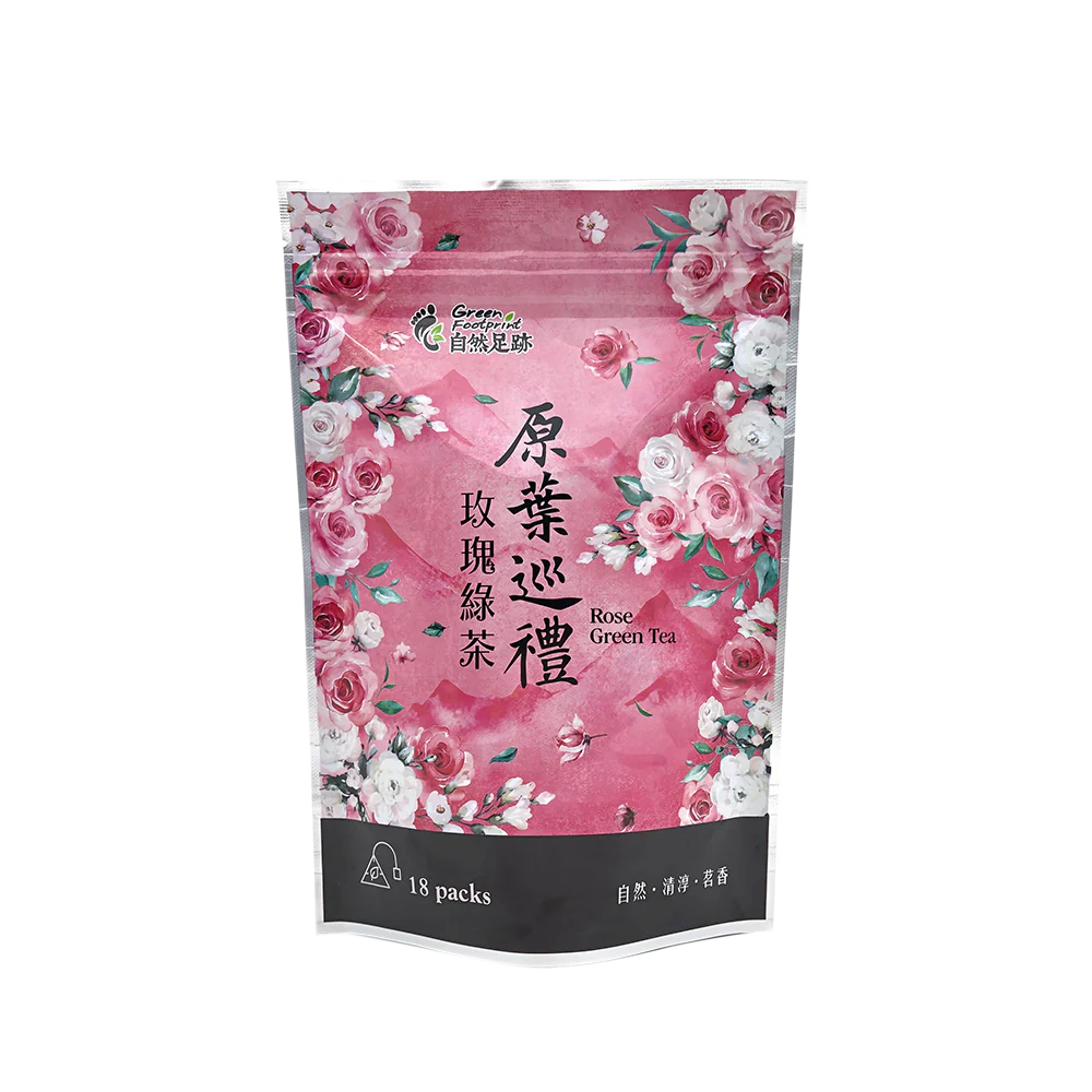 Green Footprint Rose Green Tea 50.4g
