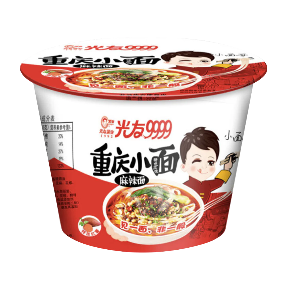 GUANG YOU Chongqing Bowl Instant Noodle-Spicy Hot 105g