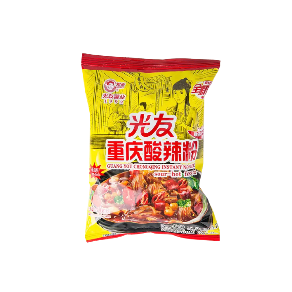 Guangyou Chongqing Vermicelli - Sour & Spicy Flavor 90g