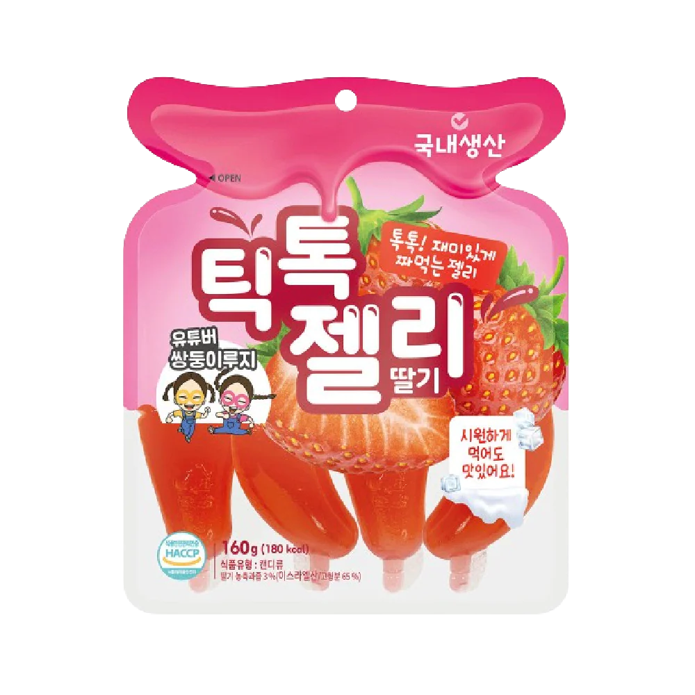 GUNYOUNG Tiktok Jelly Strawberry Flavour 160g