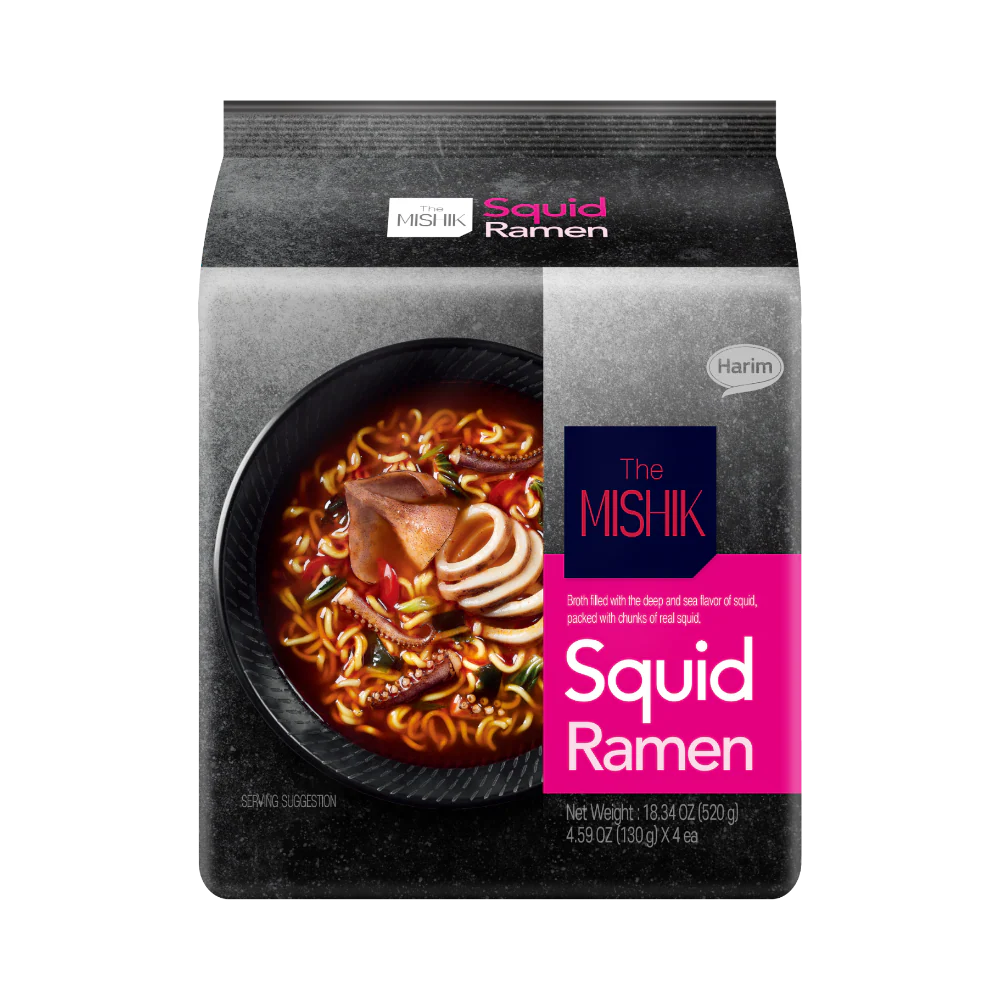 HARIM MISHIK Squid Ramen 130g (ICase 4)