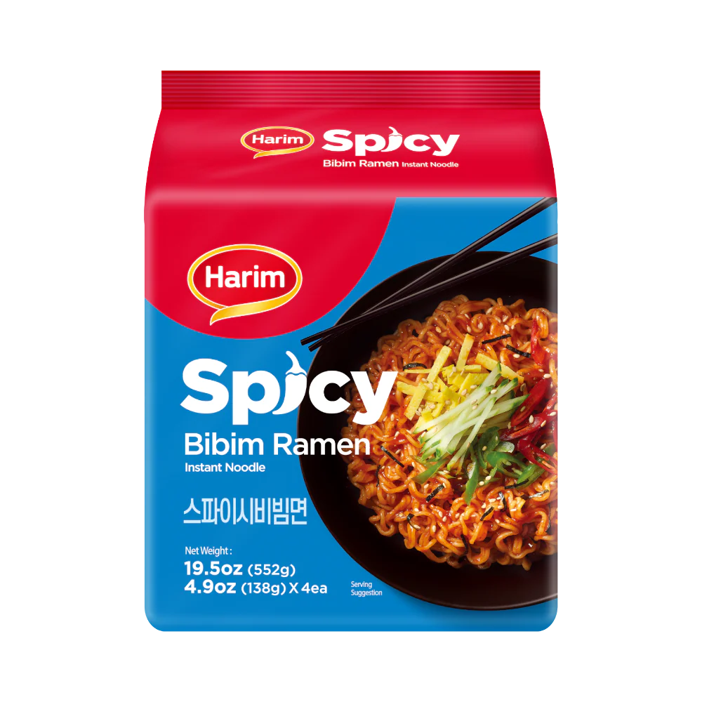 HARIM Spicy Bibim Ramen 138g (ICase 4)