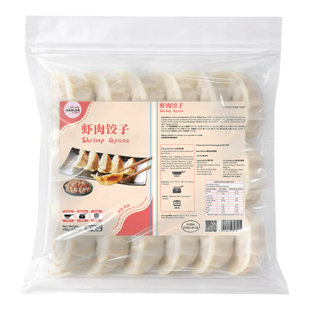 HARUMI Shrimp Gyoza 600g (Frozen)