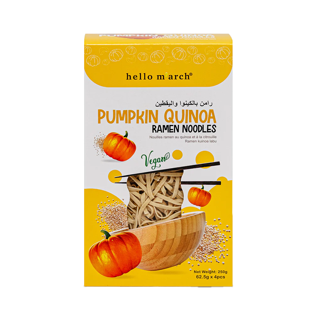 HELLO M'ARCH Pumpkin Quinoa Ramen Noodles 250g