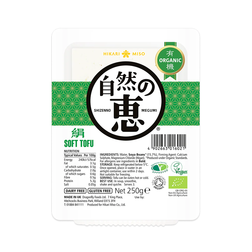 HIKARI MISO Shizenno Megumi Organic Tofu Soft 250G