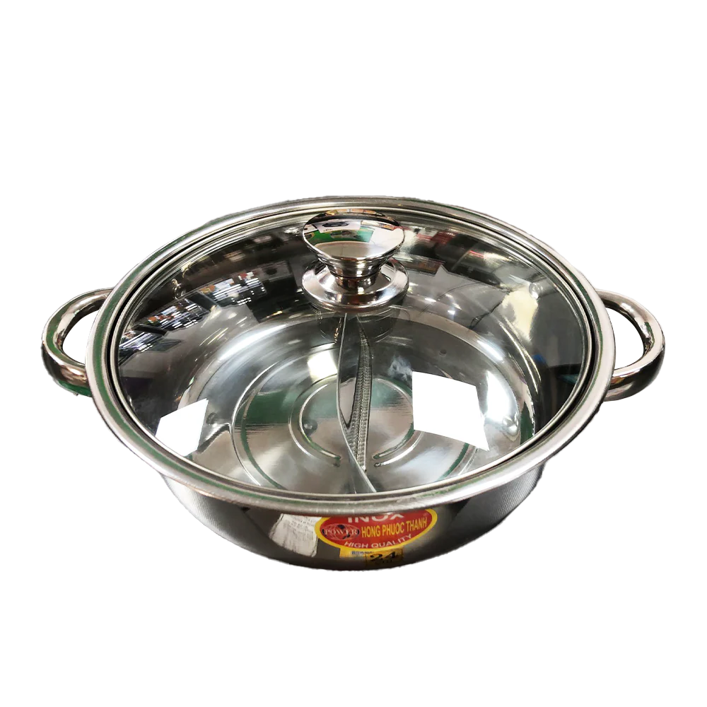 Hot Pot Dual-Sided 24cm