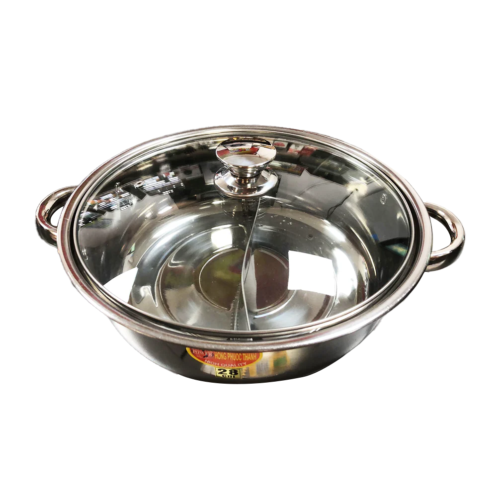 Hot Pot Dual-Sided 28cm