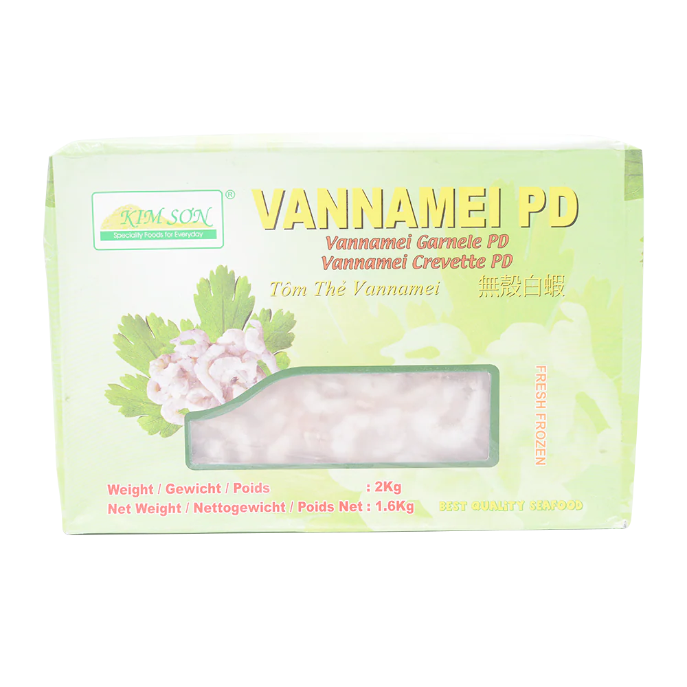 HQ Vanamei Prawn PD IQF 100/200 1.6kg (2kg GW) (Frozen)