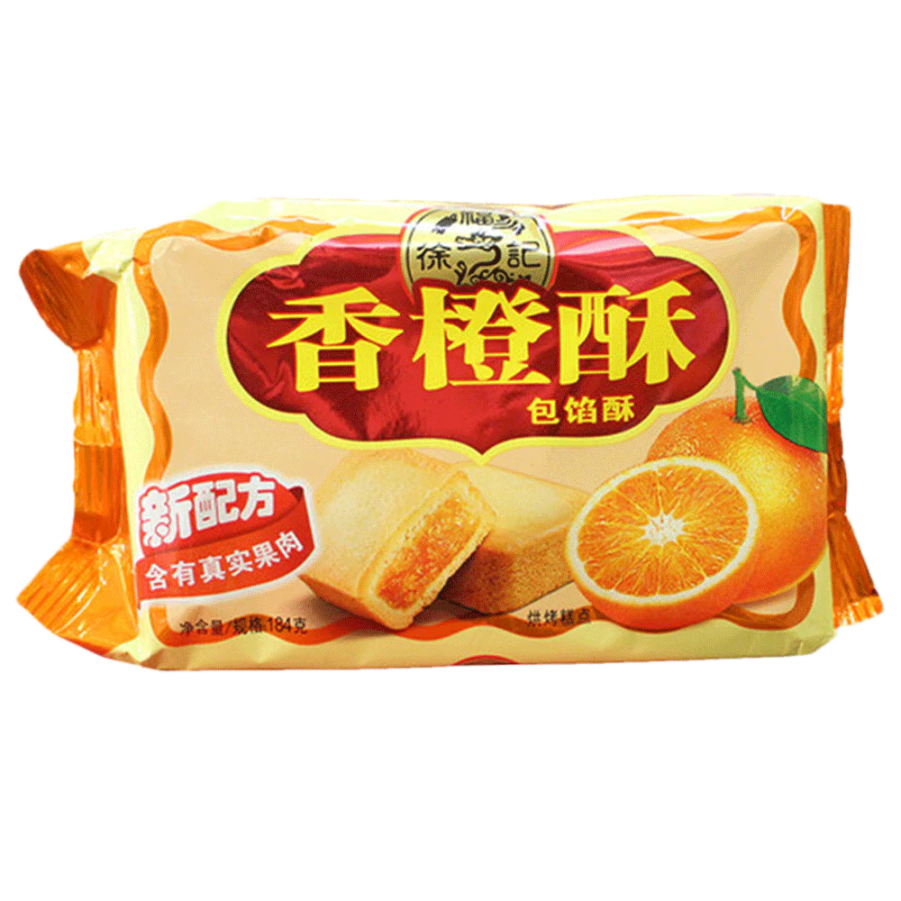 HSU FU CHI Orange Cake 184g (Case 20)