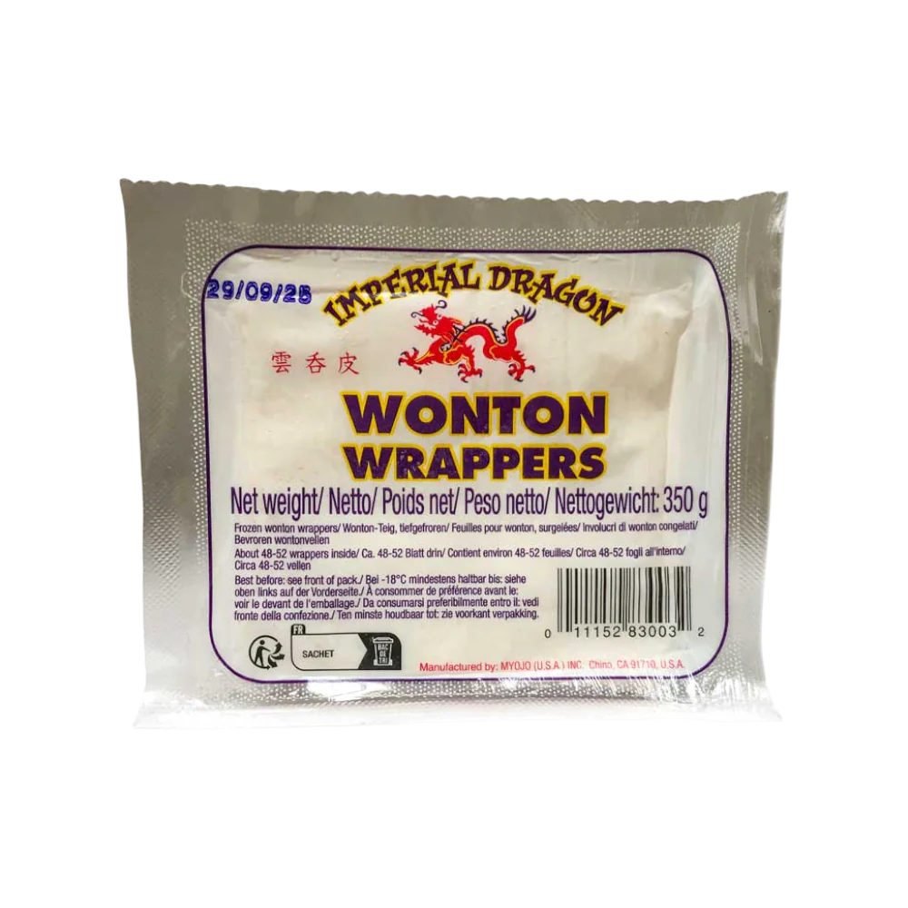 IMPERIAL DRAGON Wonton Skin 350g (Frozen)