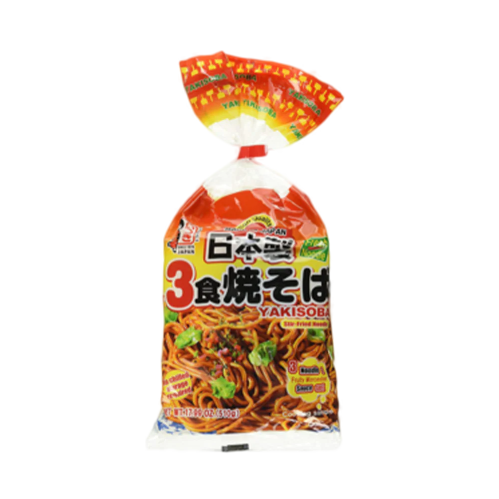 ITSUKI Yakisoba 3P With Sauce 510g