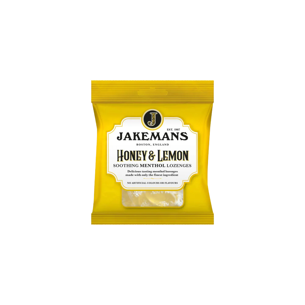JAKEMANS Honey & Lemon Lozenges 73g