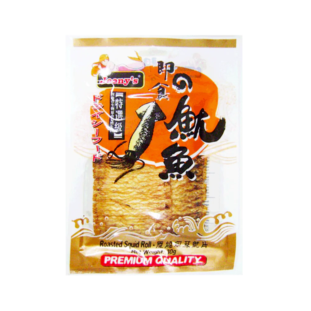 JEENY'S Seafood Snack Roasted Squid 30g