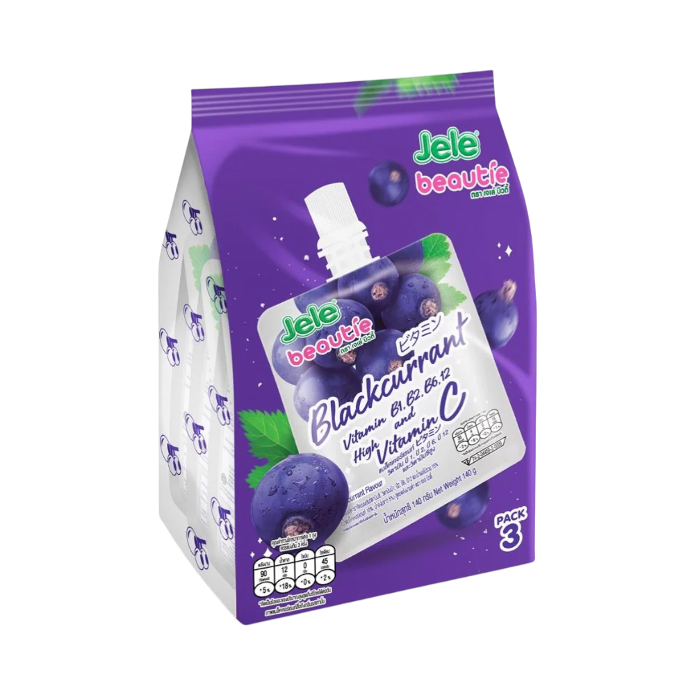 JELE BEAUTIE Jelly Blackcurrant 420g (3PCS)