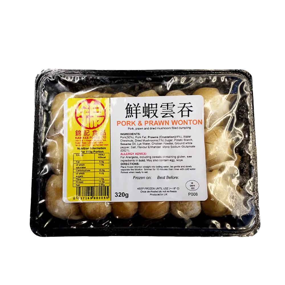 KAM KEE Pork & Prawn Wonton 320g