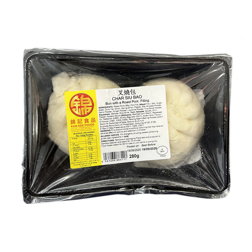 KAMKEE Char Siu Bao (2 x 140g) 280g (Frozen)