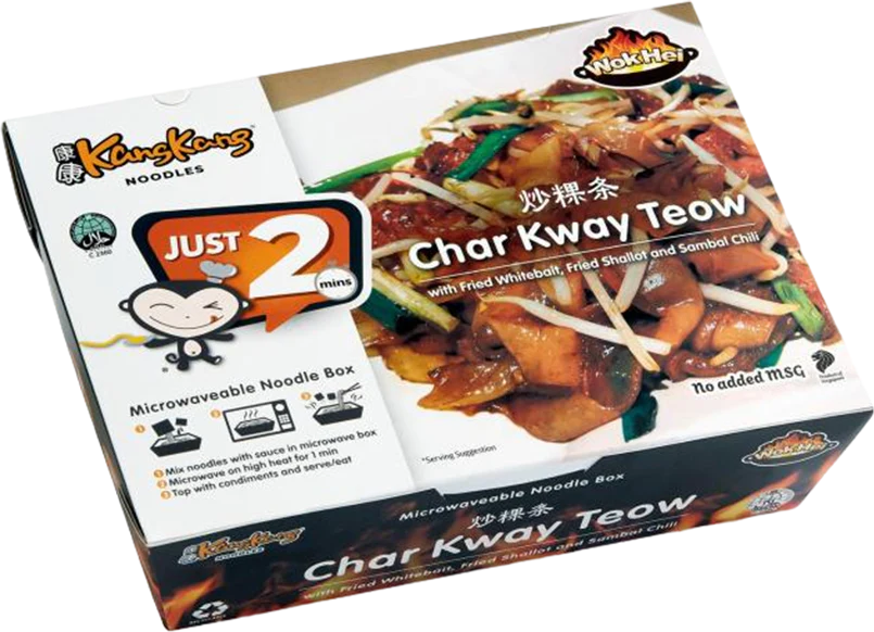 KANG KANG CHAR KWAY TEOW NOODLE BOX 210g (Chilled)