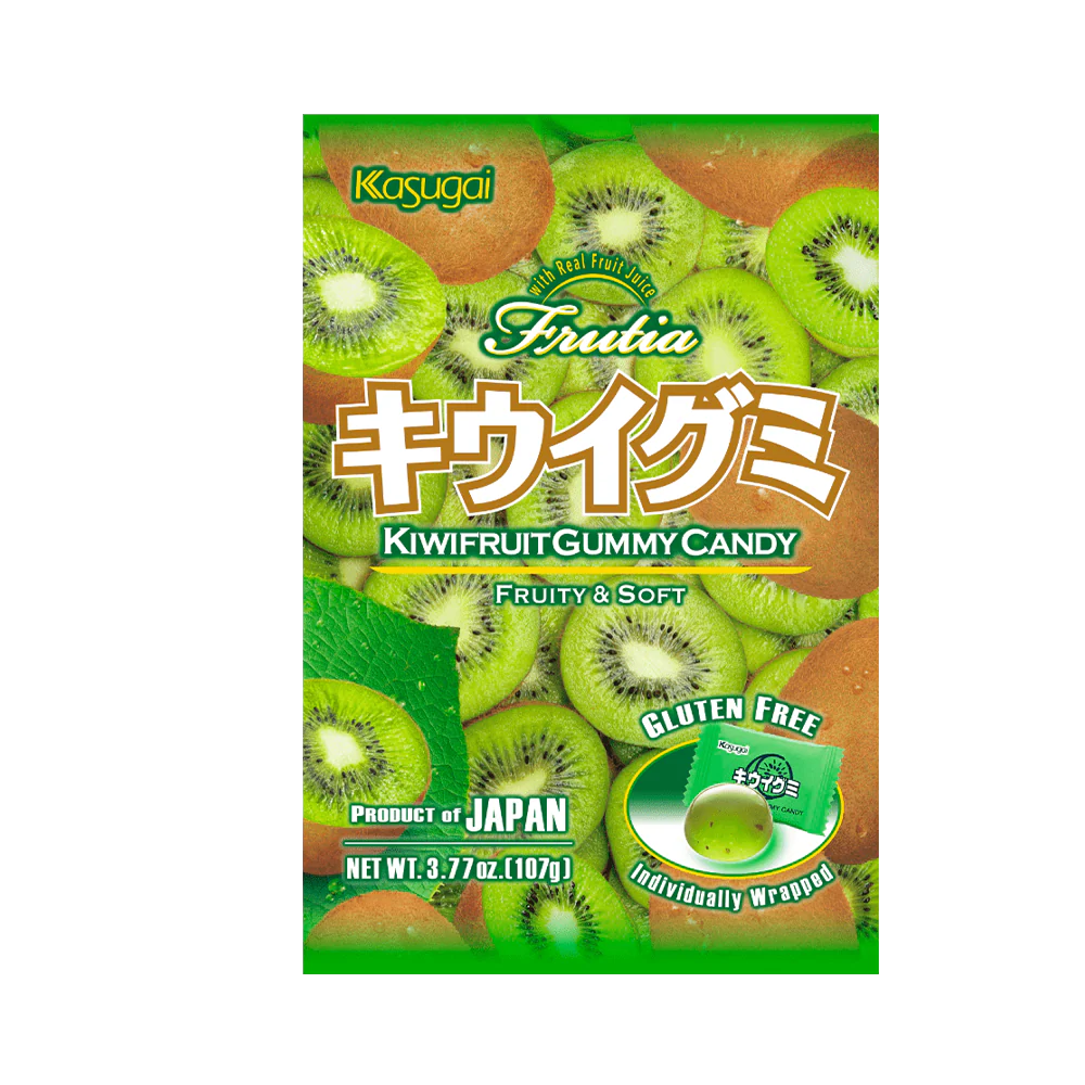 KASUGAI Gummy Candy Kiwi 107g