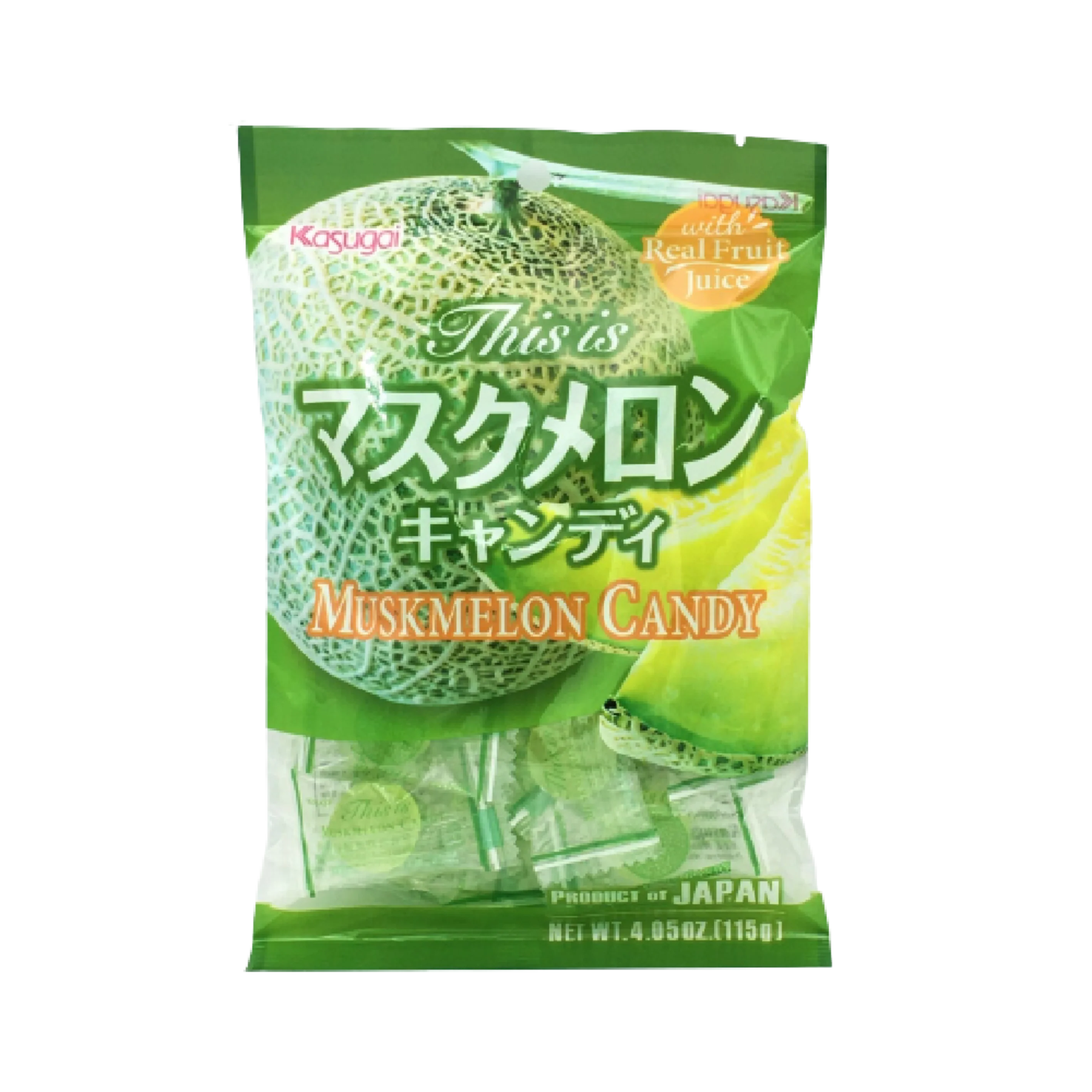 KASUGAI Musk Melon Candy 115g