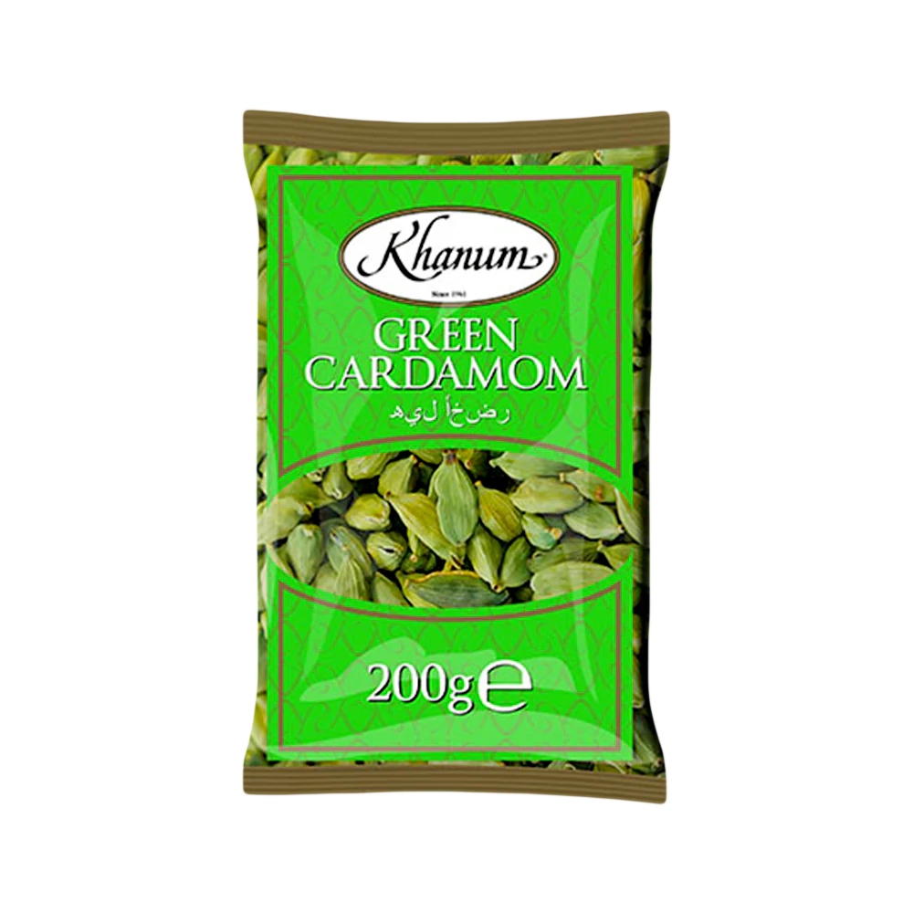 KHANUM Green Cardamons 200g