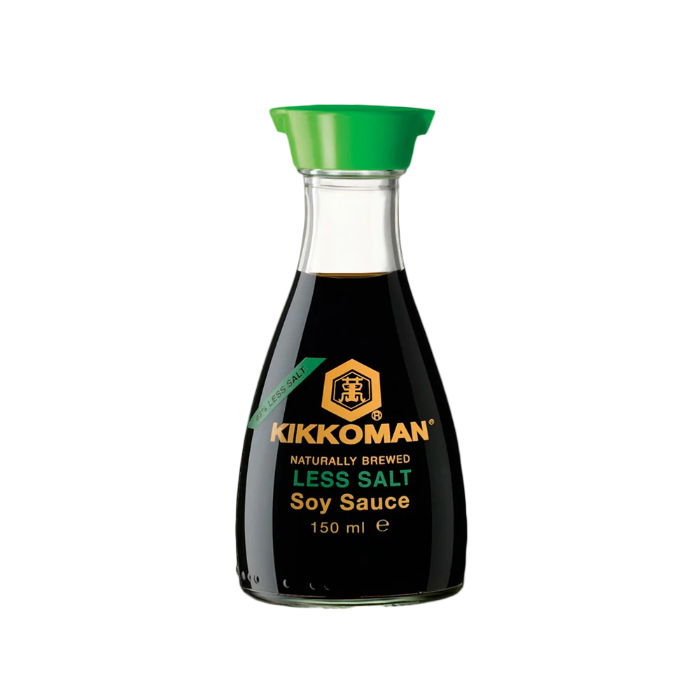 KIKKOMAN Less Salt Soy Sauce 150ml