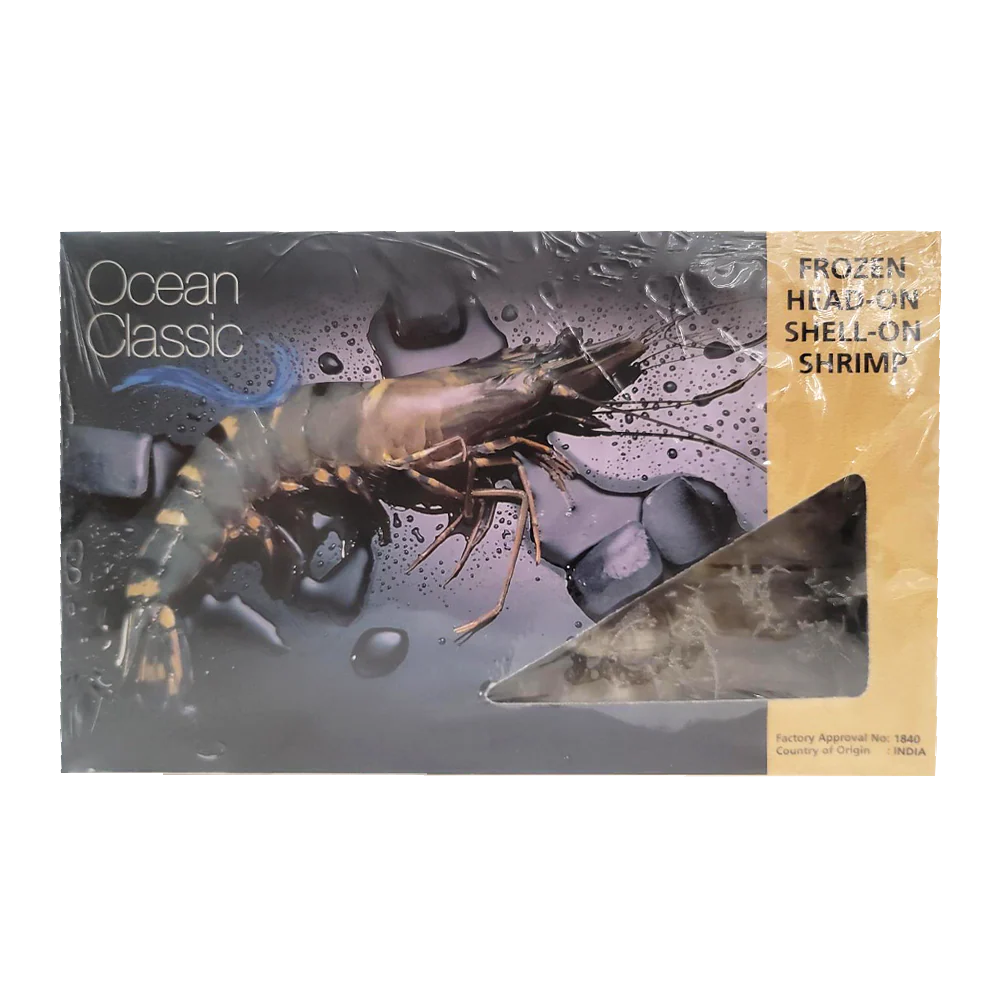 Black Tiger Prawn HOSO 13/15 600g (1kg GW) (Frozen) - Image 2