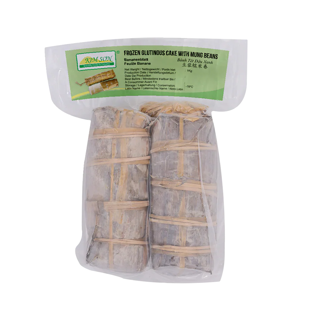 Kim Son Glutinous Cake with Mung Beans 1kg (Frozen)