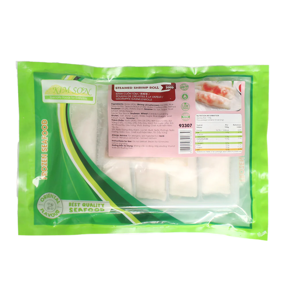 Kim Son Steamed Shrimp Roll 300G (Frozen)