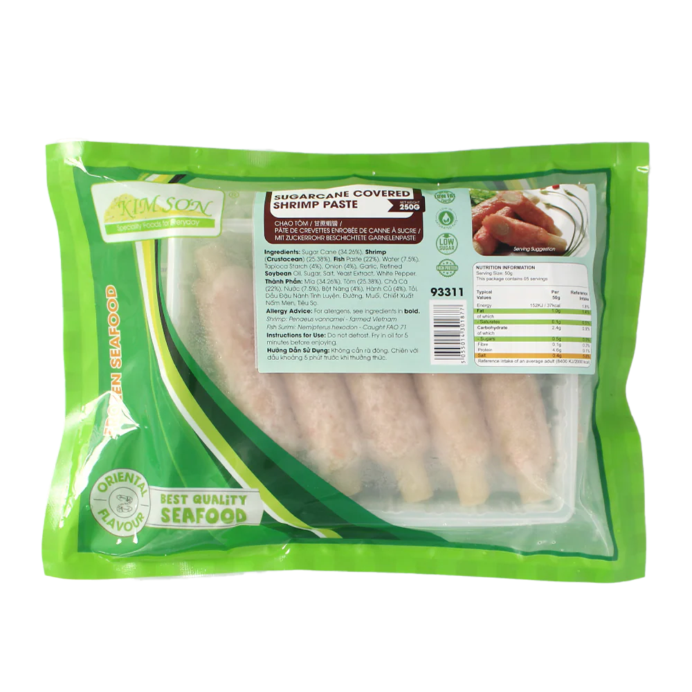 Kim Son Sugarcane Covered Shrimp Paste 250G (Frozen)
