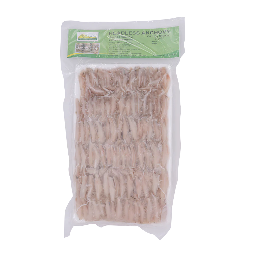Kimson Headless Anchovy 3-5cm 500g (Frozen)