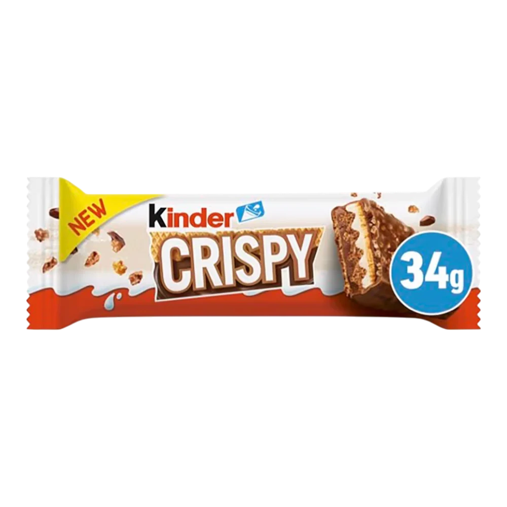 KINDER Crispy Chocolate Bar 34g