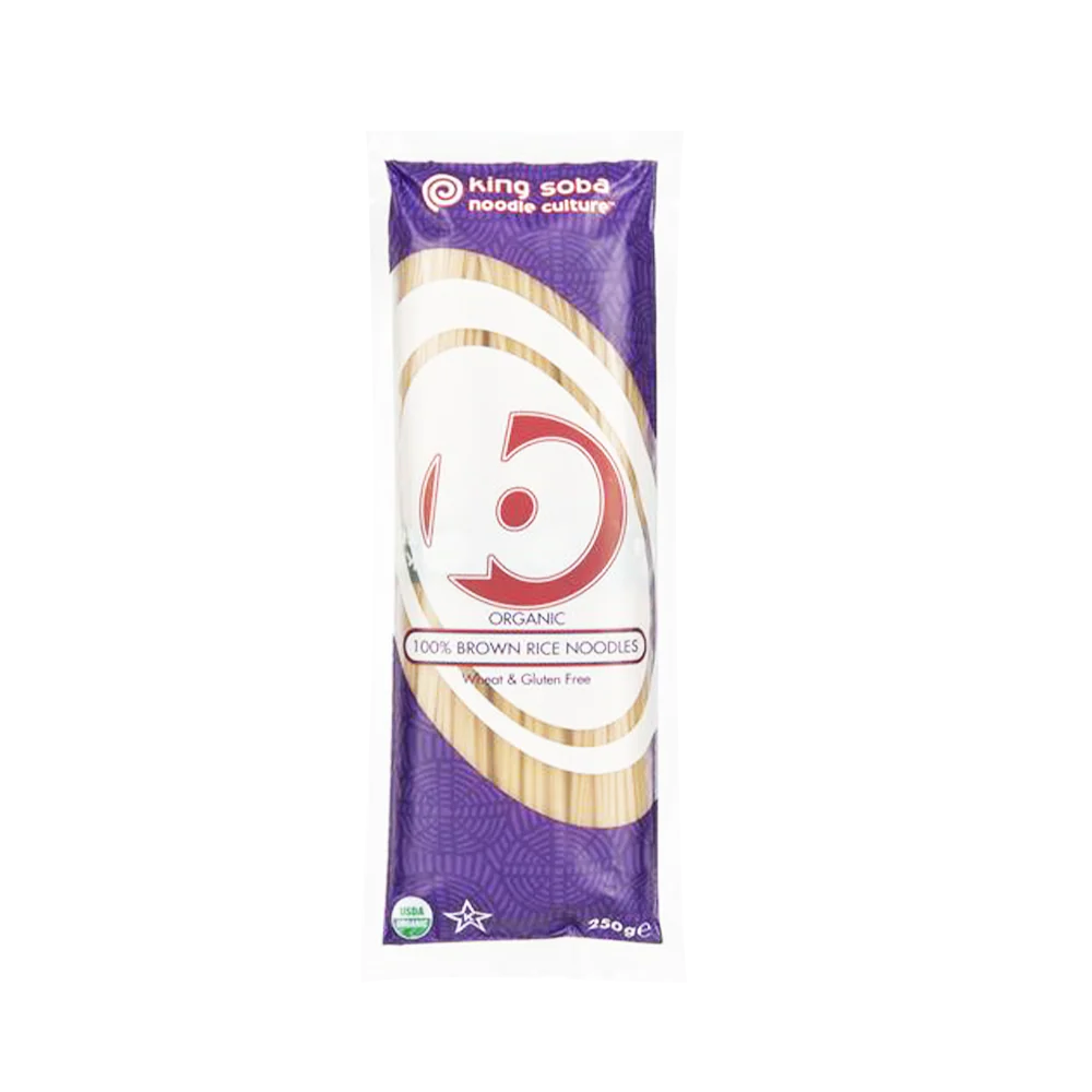 KING SOBA Brown Rice Noodles 250g