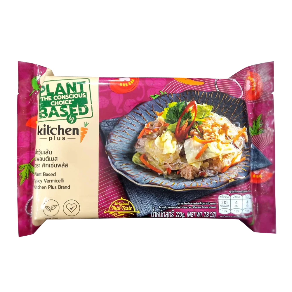 KITCHEN PLUS Plant Based Spicy Vermicelli 220g (Frozen)