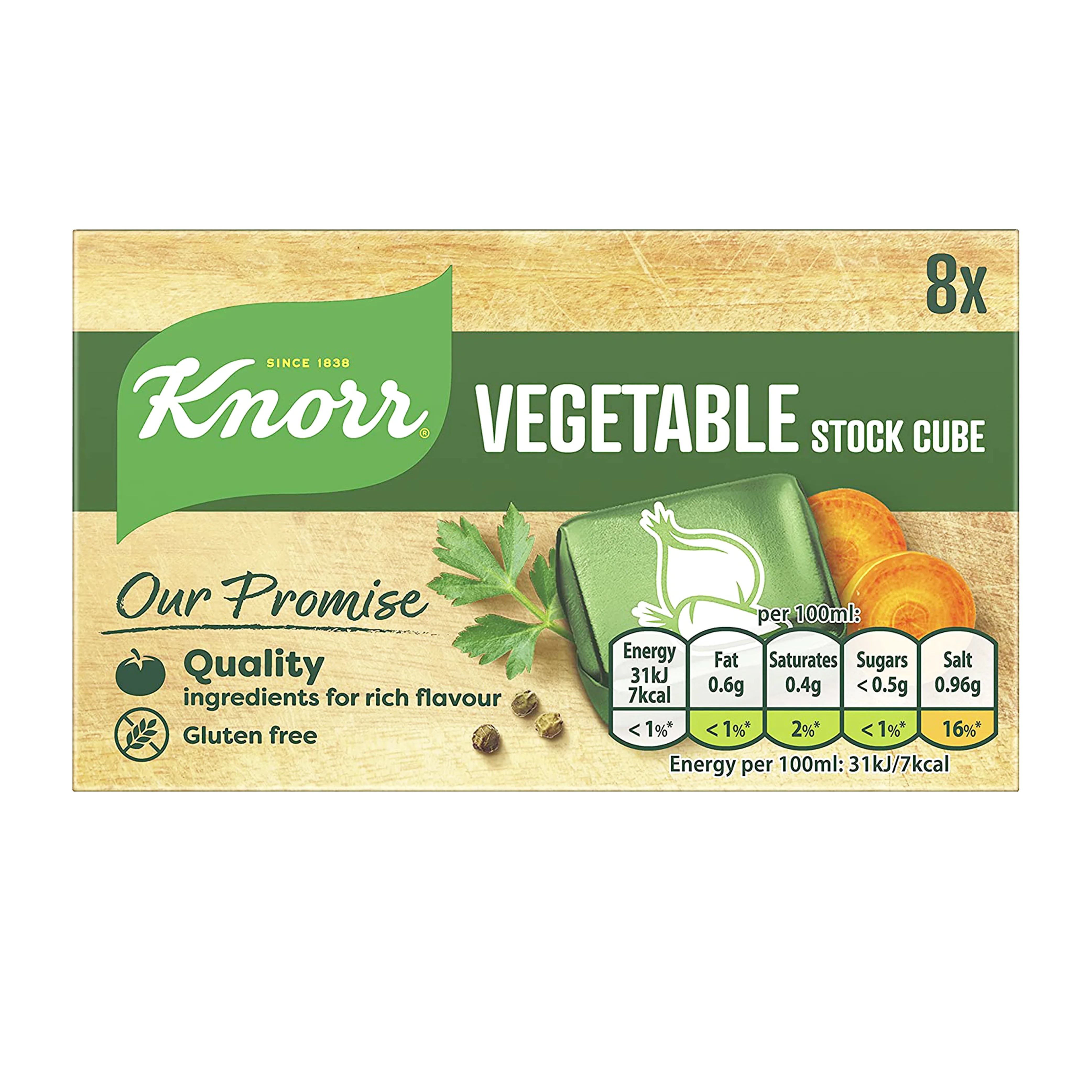 KNORR Vegetable Stock Cubes 10g