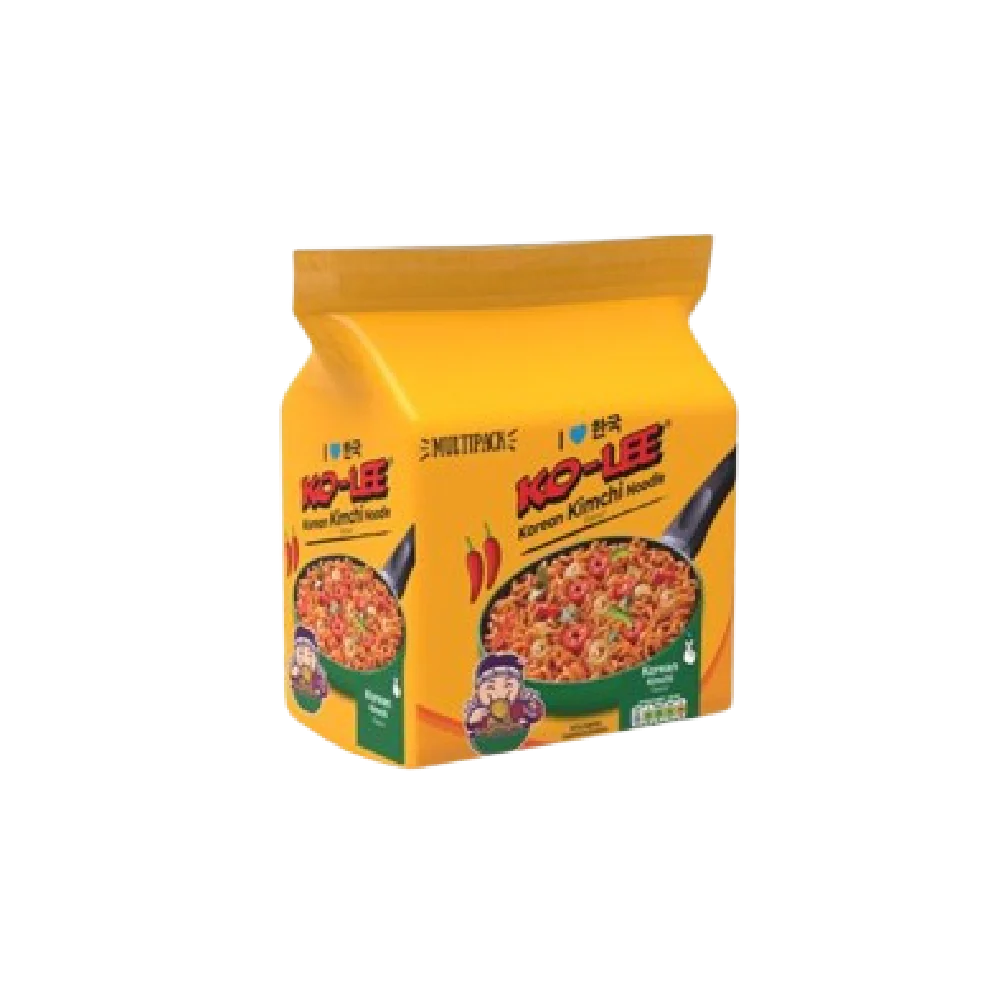 KO LEE Korean Noodles - Kimchi Flavor (4 packs) 280g