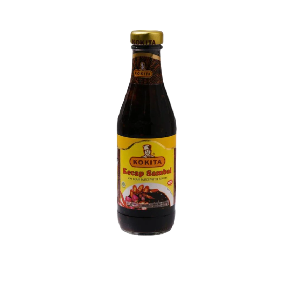 Kokita Soya Beans Sauce With Relish -Hot 400g