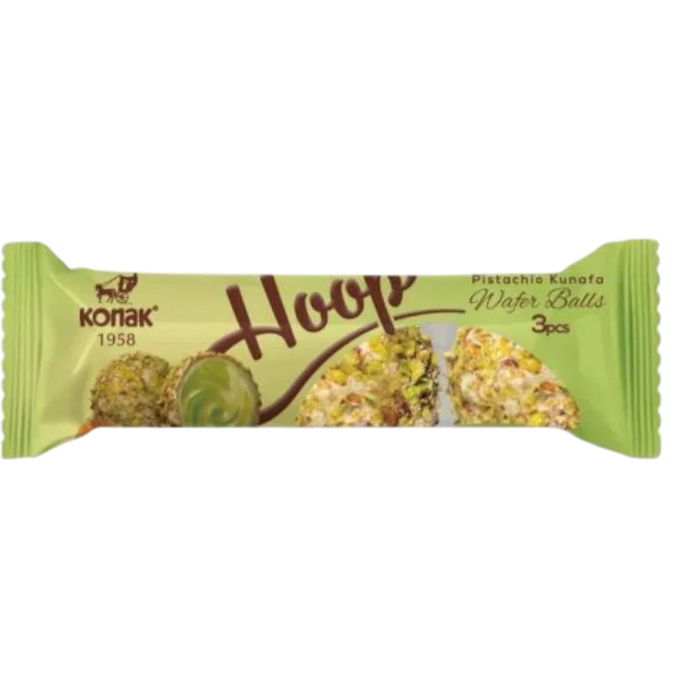 KONAK 3Pack Dubai Wafer Balls 27g (Case 12)