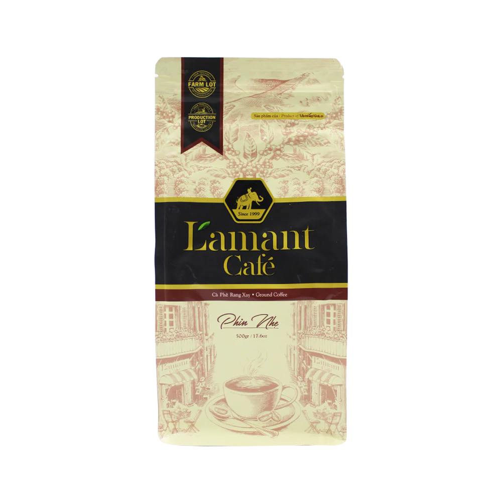 L'amant Light Blend (Arabica & Robusta Blend) Ground Coffee 500g