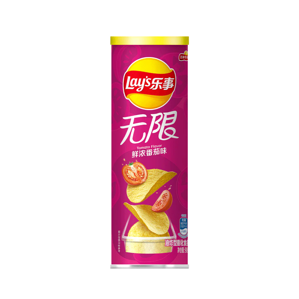 LAY'S Potato Chips Tomato 90g (Case 24)