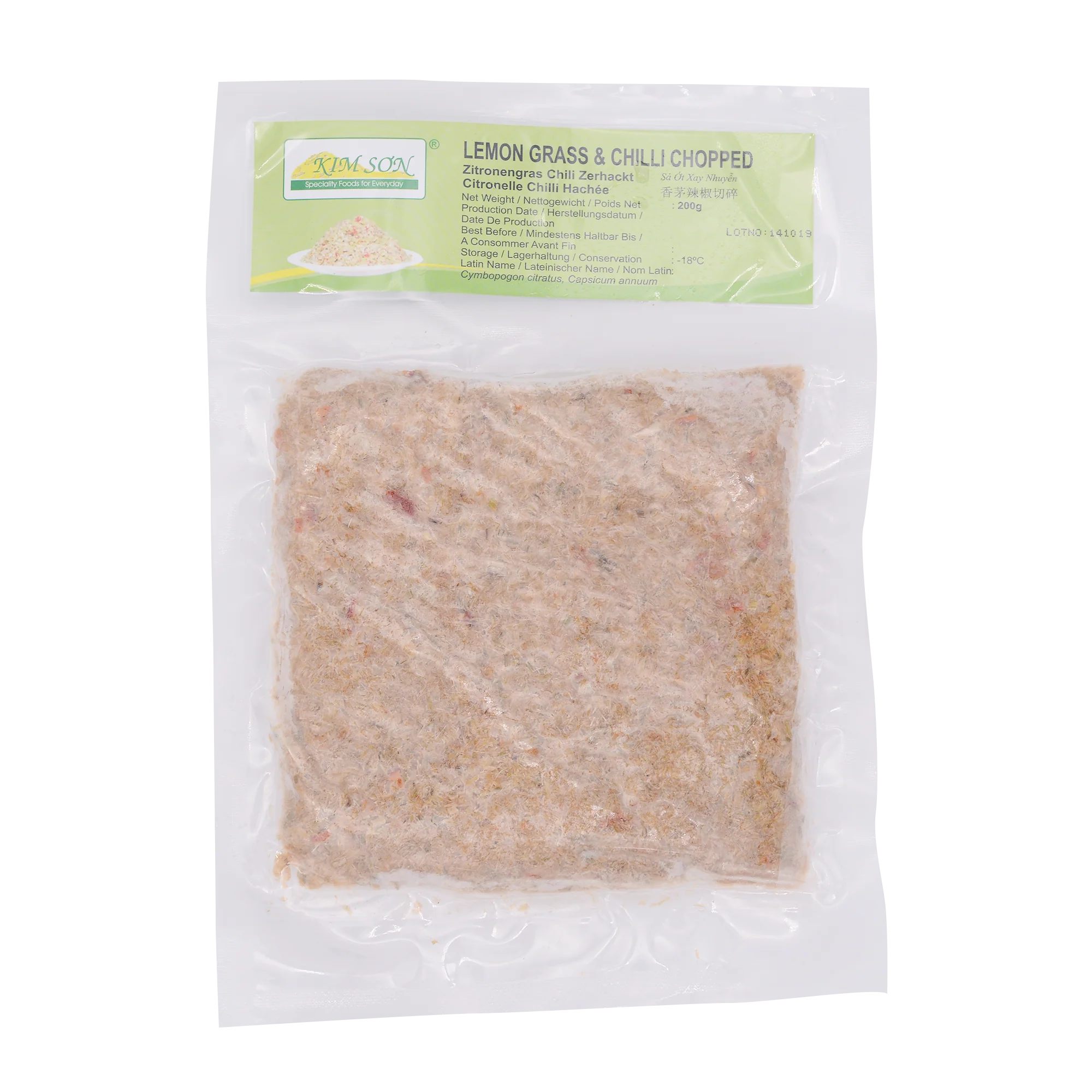 Kim Son Lemon Grass and Chilli Chopped 200g (Frozen)