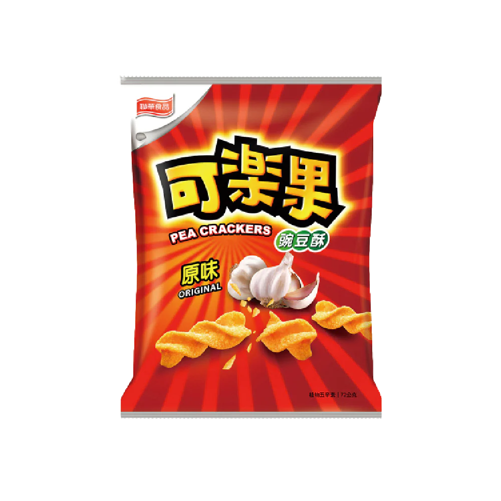 Lian Hwa Foods - Pea Crackers (Original Flavor) 72g