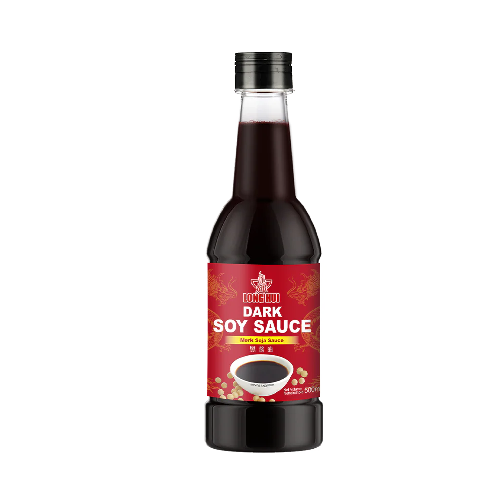 LONG HUI Dark Soy Sauce 500ml (Case 12)