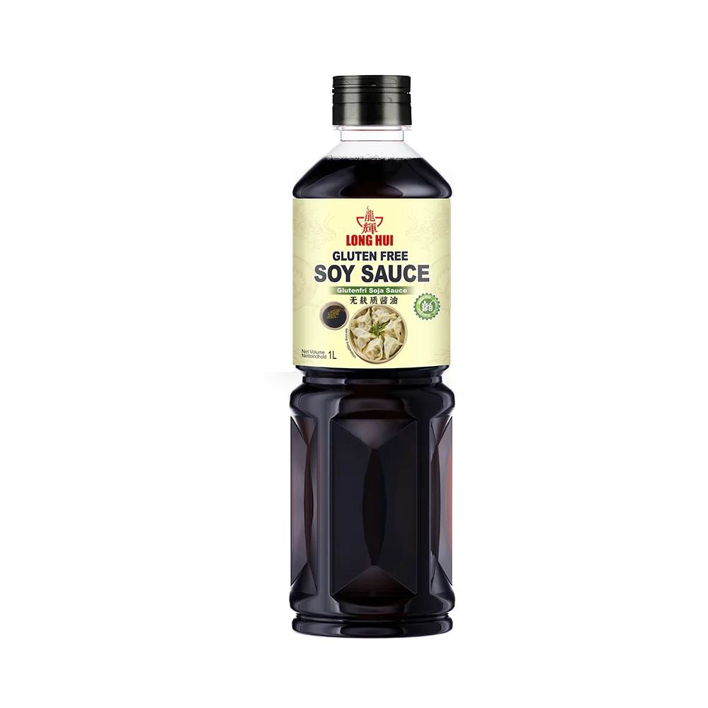 LONG HUI Gluten Free Soy Sauce 1L (Case 12)