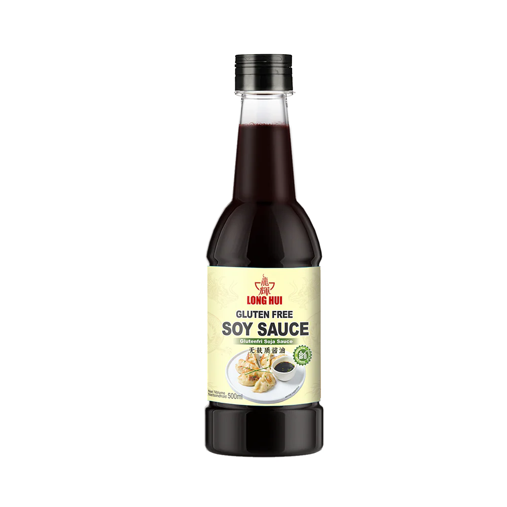 LONG HUI Gluten Free Soy Sauce 500ml (Case 12)