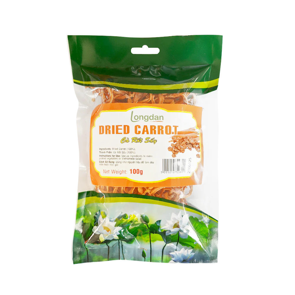 Longdan Dried Carrot 100g
