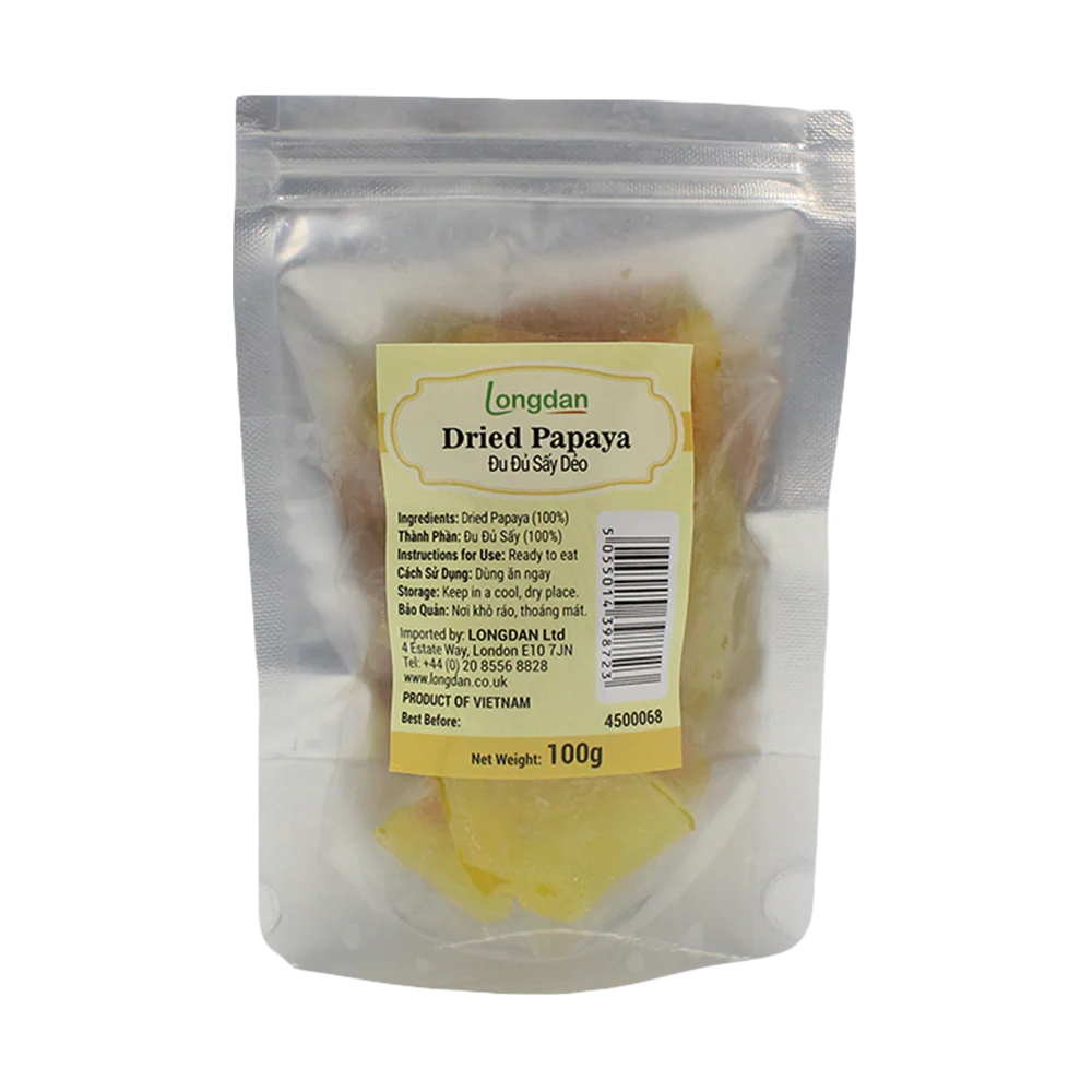 Longdan Dried Papaya 100gr